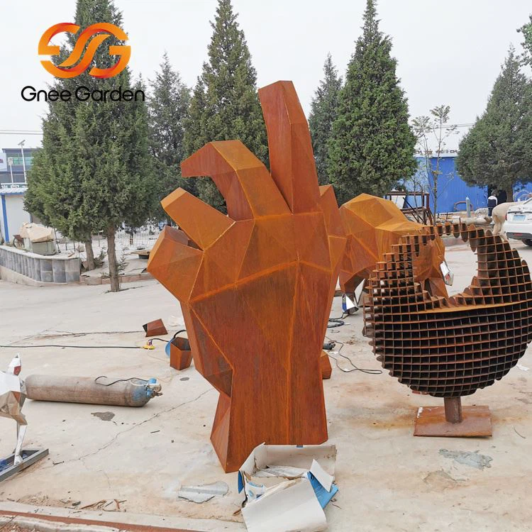 Corten Outdoor Metal Garden Art