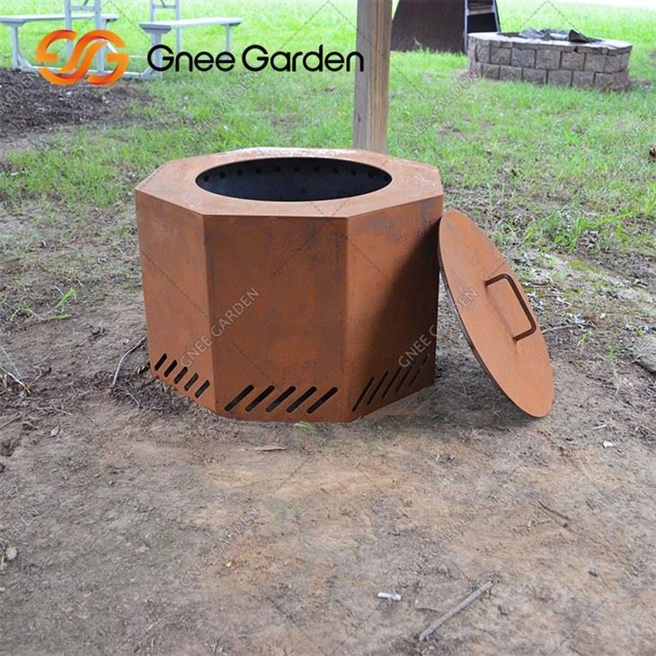Outdoor Smokeless Fire Pit Customized Size