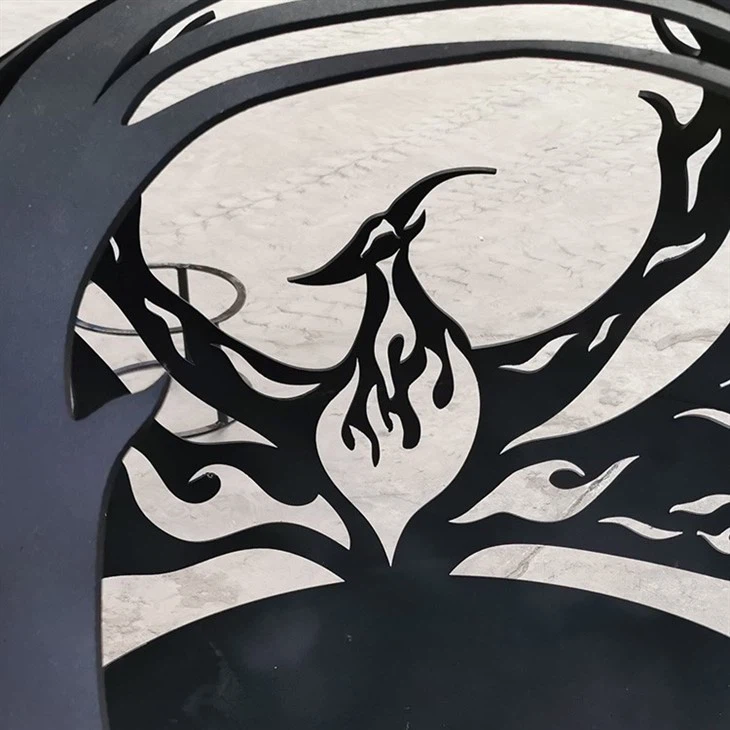 Outdoor Wood Burning  Fire Sphere