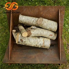 Corten Steel Building Ochiq olov qudug'i