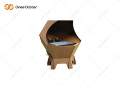 Corten Steel kaminli barbekyu ko'mir panjarasi