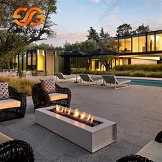 Corten Steel tabiiy gaz yong'inga qarshi stol