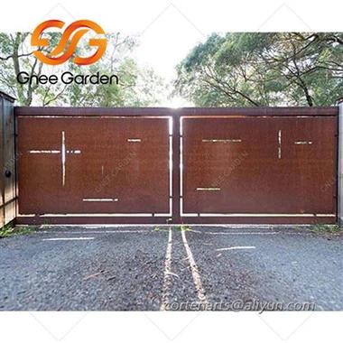 Corten Steel noyob metall darvozalari