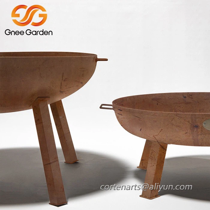 Corten Steel backyard firepits