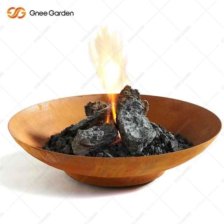 Kamping Corten Steel Fire Pit Engil