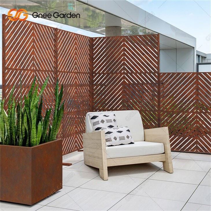 Rusty Privacy Screens For Sale