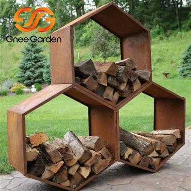 Corten Steel log ushlagichi